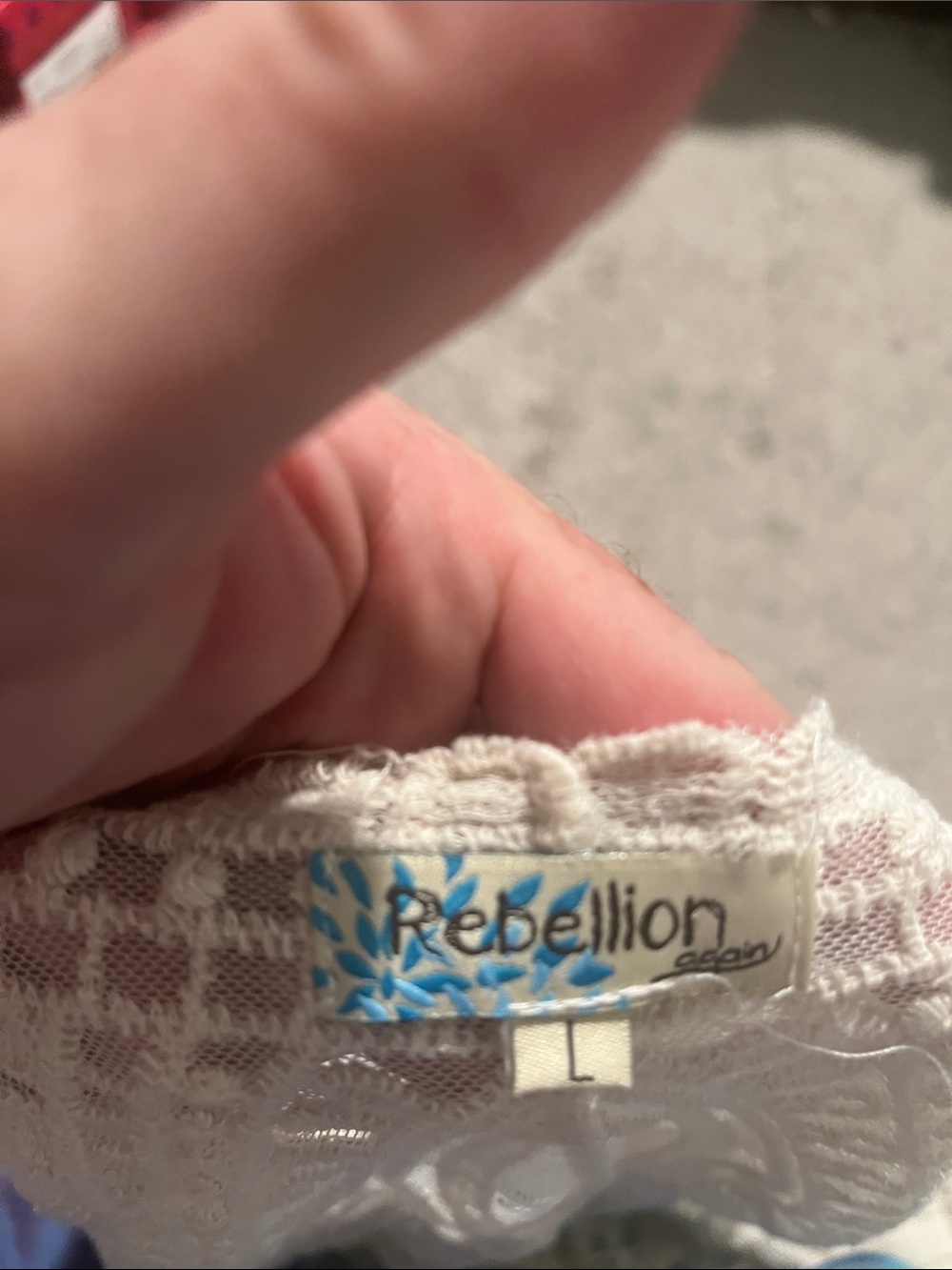 Rebellion Off White Bohemian Open Kimono Resort Coastal Beach Vacation Pool - Picture 9 of 9